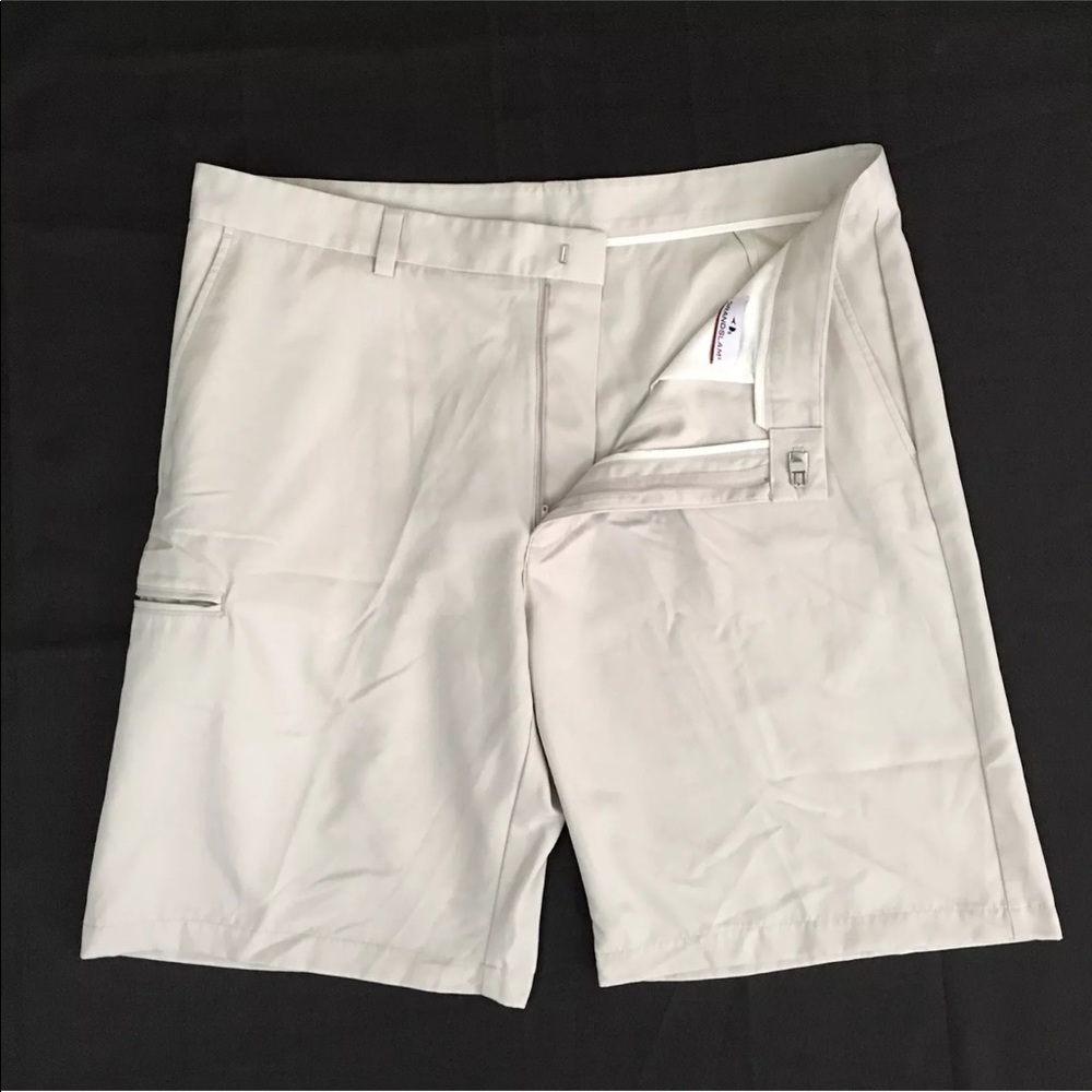 Men’s Golf Shorts 38 Grand Slam Masters Beige - Picture 1 of 8
